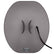 Garrett Axiom 13 x 11 inch Mono search coil, gray semi-elliptical solid design with cable