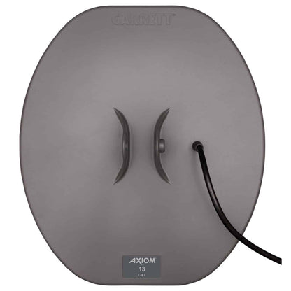 Garrett Axiom 13 inch by 11 inch DD search coil with protective cover and cable