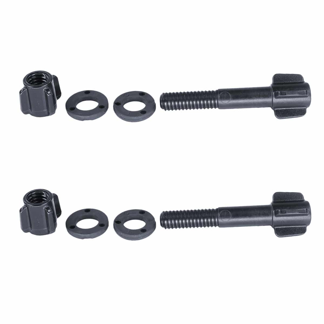 Close-up view of Garrett genuine OEM coil hardware components including threading detail