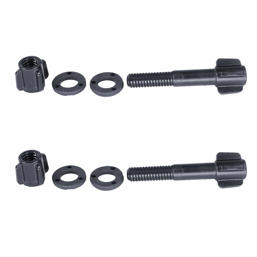 Close-up view of Garrett genuine OEM coil hardware components including threading detail