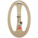 Coiltek 24x14 inch Mono Goldstalker elliptical search coil with black cable