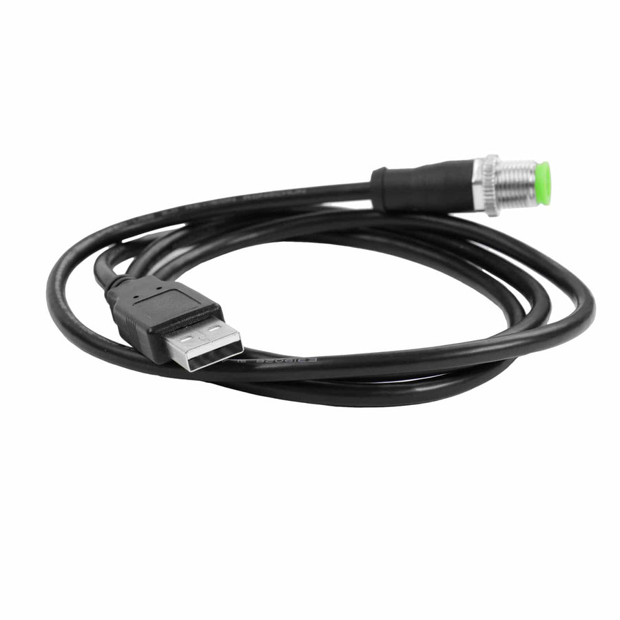 Nokta charging cable full length view with USB connector