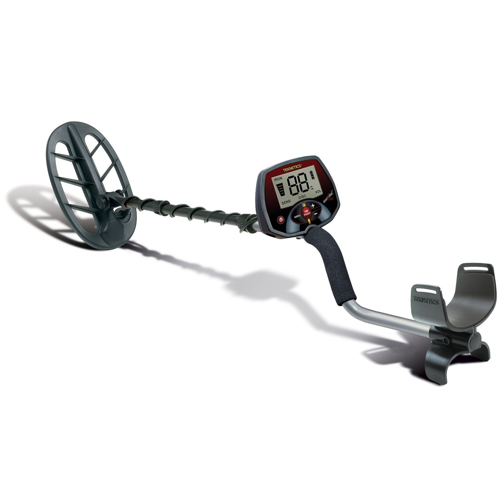 Teknetics Eurotek Pro Metal Detector w/ 11" DD Double-D Coil