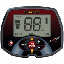 Teknetics Eurotek Pro Metal Detector w/ 11" DD Double-D Coil, Coil Cover, and Tek-Point Pinpointer