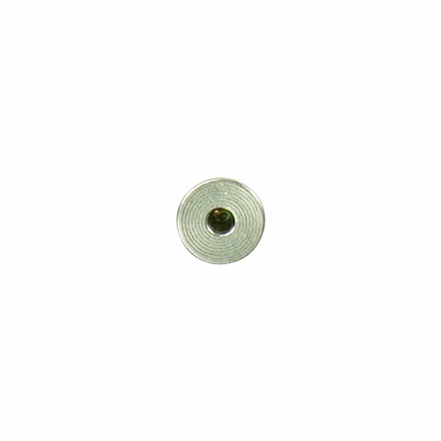 Close-up view of Minelab Equinox shaft ball spring component