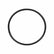 Black rubber O-ring seal for Minelab Equinox 600 and 800 metal detectors