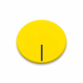 Minelab Excalibur II yellow waterproof cap showing protective seal design