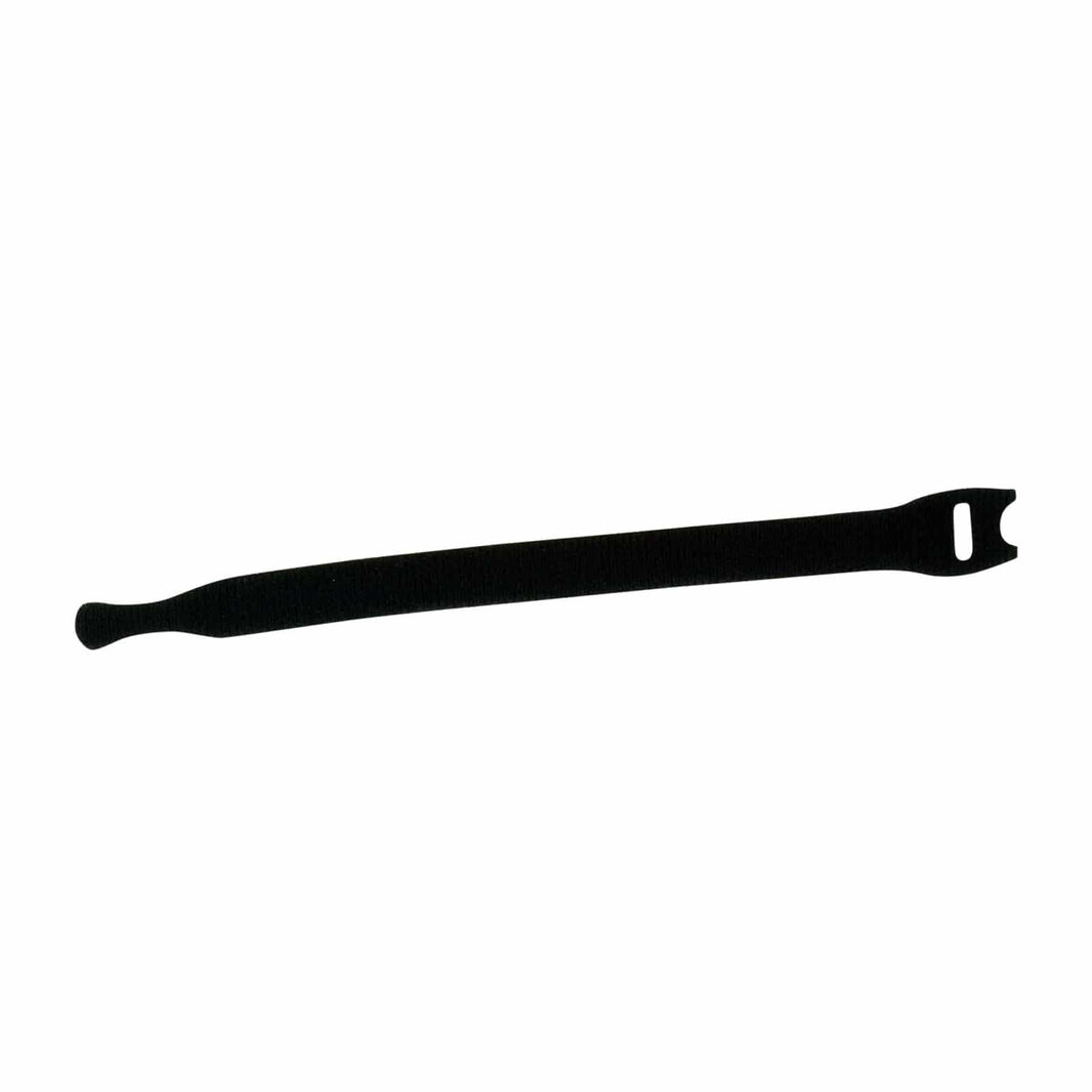 Minelab coil cable velcro strap for Equinox metal detectors showing black velcro design