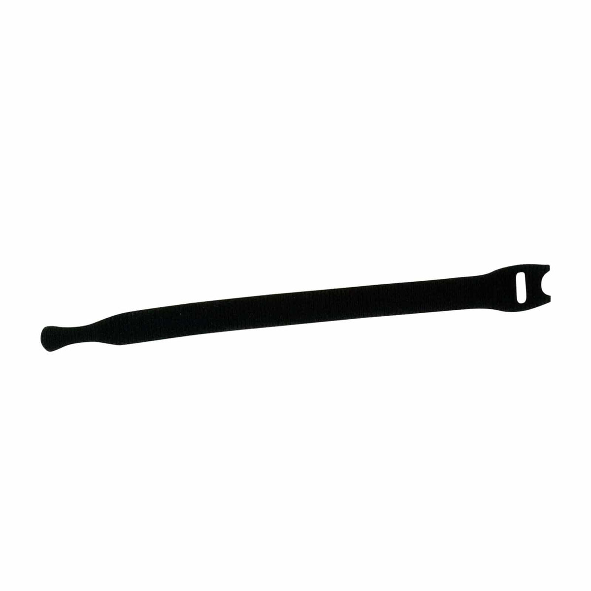 Minelab coil cable velcro strap for Equinox metal detectors showing black velcro design