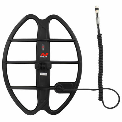 Minelab CTX 17 Smart Coil 17-inch elliptical DD search coil with coil cover and hardware for CTX 3030 metal detector