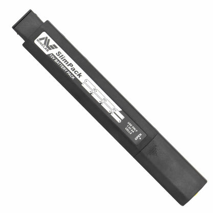 Minelab FBS Alkaline Battery Pack Slimpack 12V black with Minelab logo