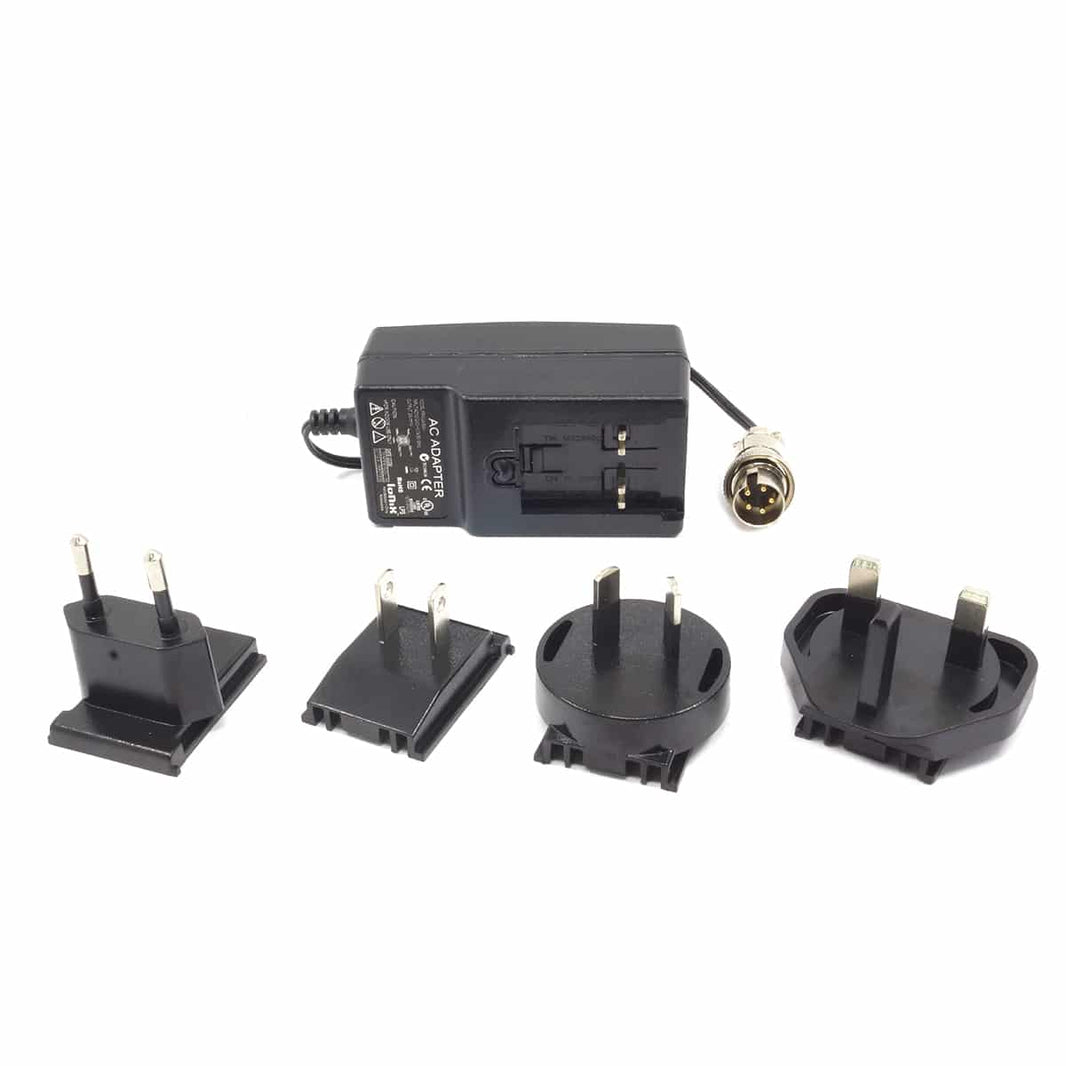 Minelab GPX wall battery charger with US standard plug connector
