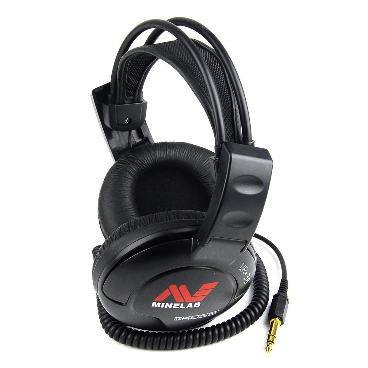 MINELAB Koss UR-30 Headphones with 1/4” Plug for GPX, Eureka, X-Terra, Explorer, E-Trac, GPZ