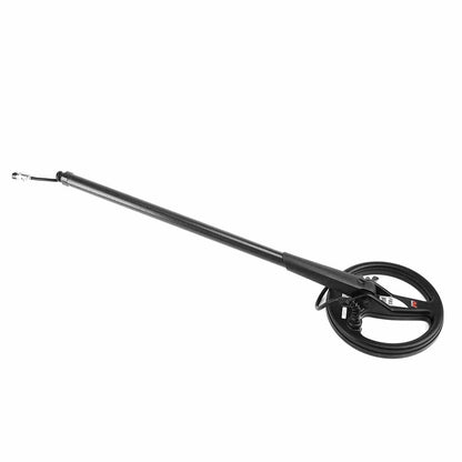 Minelab 8 inch FBS PRO DD coil with carbon fiber lower rod and coil cover