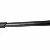 Minelab 8 inch coil mounted on detector shaft showing proper assembly