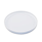 Minelab white skidplate coil cover for 10 inch elliptical Commander coil showing protective design
