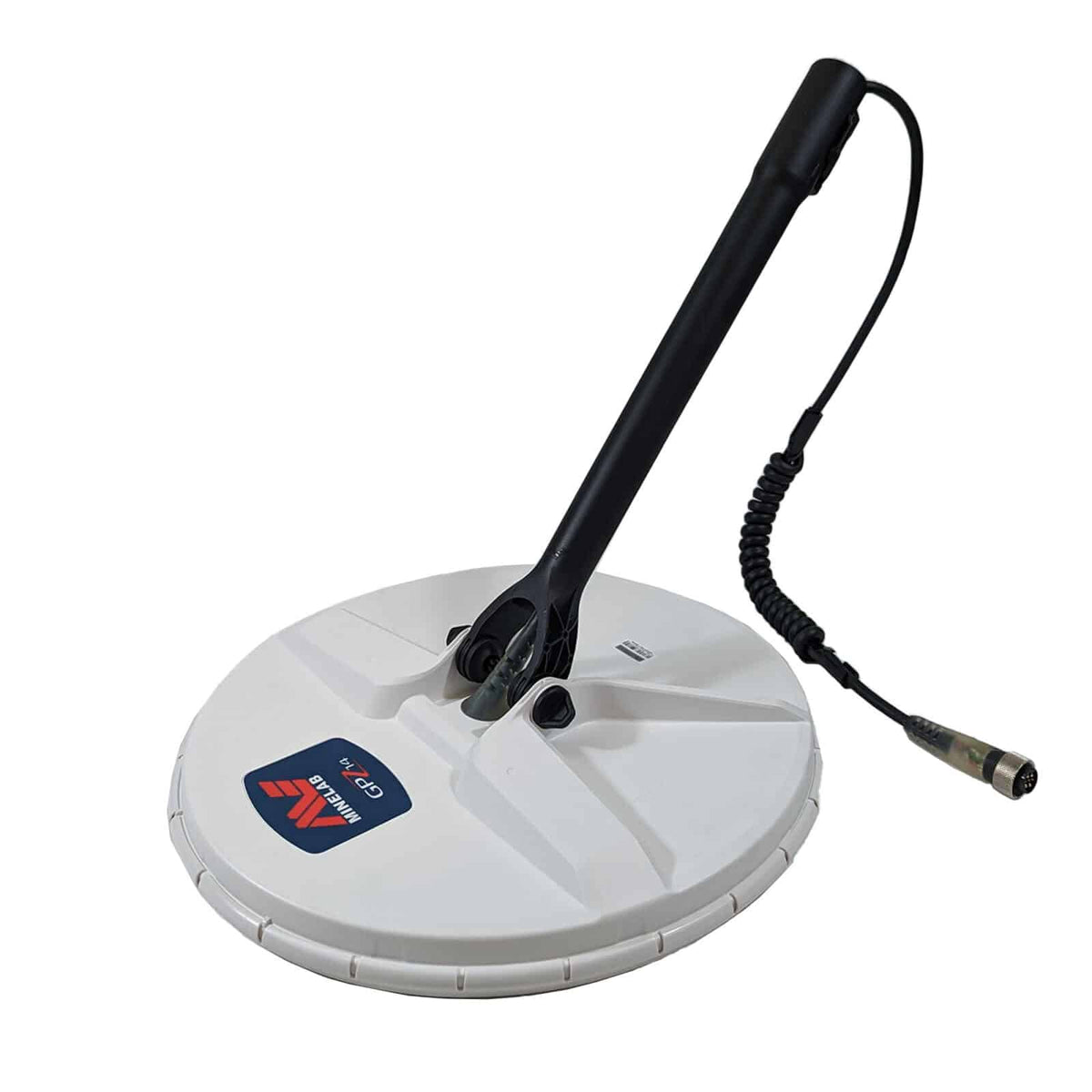 GPZ 14 coil side profile showing 14-inch elliptical shape and connector