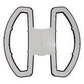 Minelab GPZ 19 inch white skidplate for GPZ 7000 butterfly coil