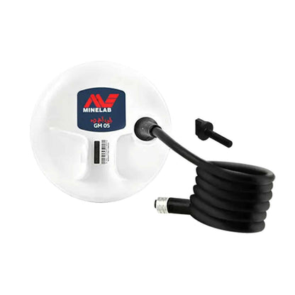 Minelab GM05 5 in round DD coil for the Gold Monster 1000 with coiled cable and connector