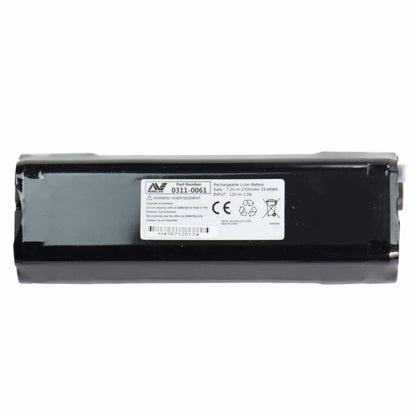 Minelab Gold Monster 1000 Li-Ion battery label side, part 3011-0359