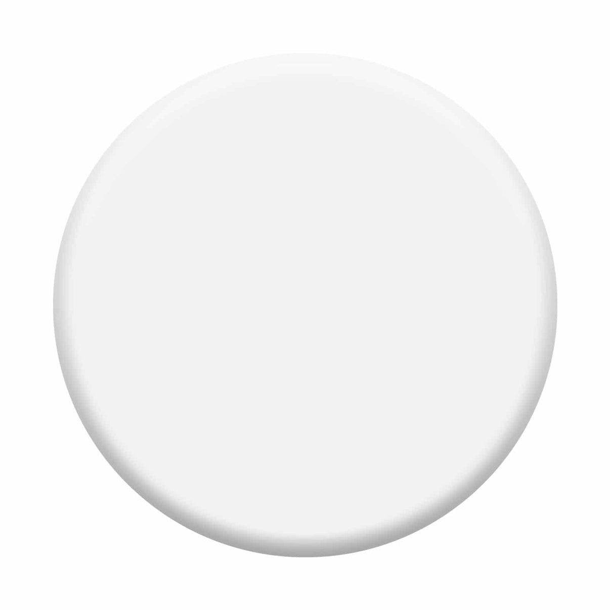 A white circular skidplate for a Minelab Gold Monster 1000 metal detector's search coil.