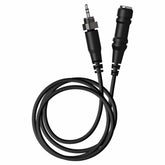 Minelab headphone adapter cable with 1/4 inch and 1/8 inch connectors