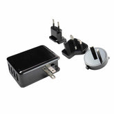 Minelab charging station components including wall charger and plug adapters