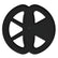 Minelab 6 inch EQX 06 search coil cover skidplate black replacement part