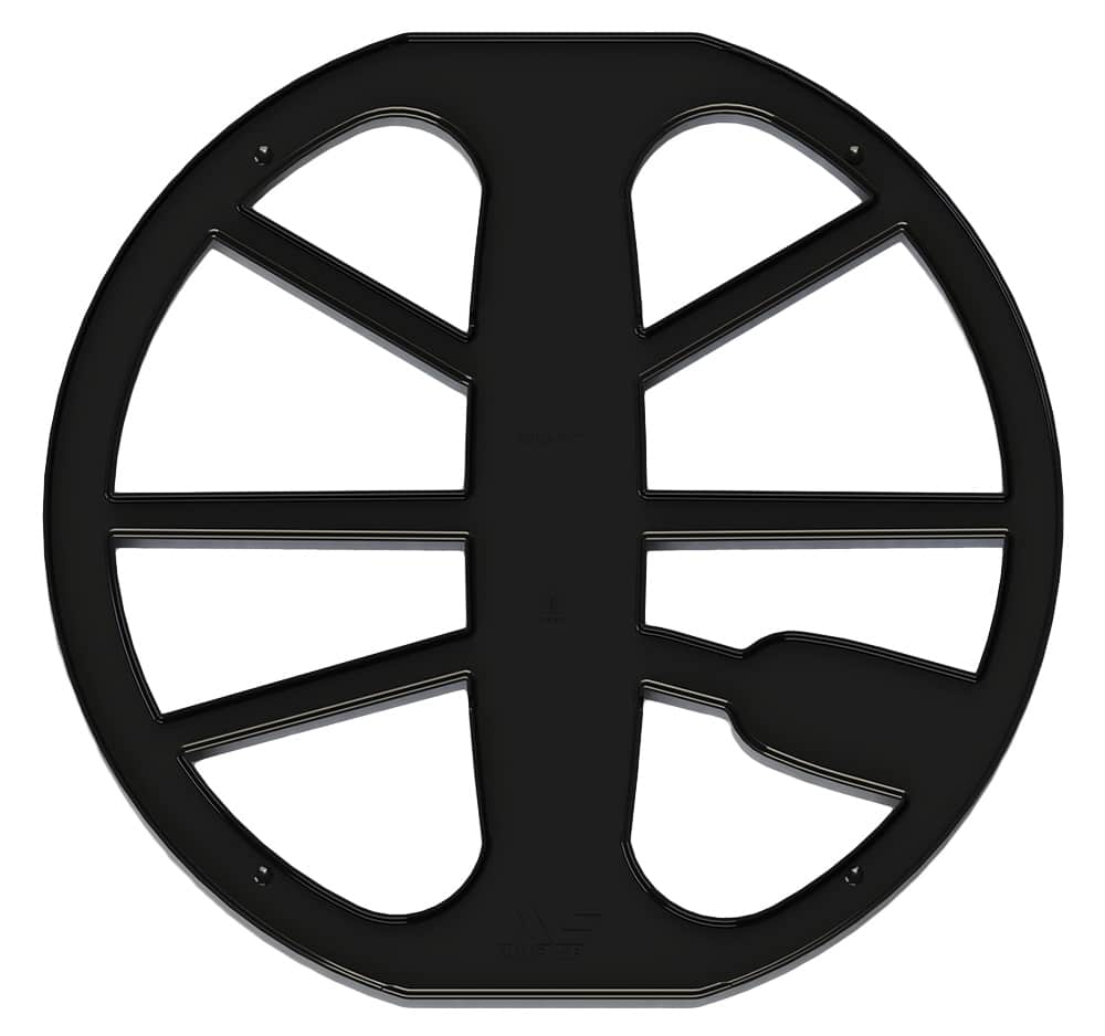 Minelab 11-inch EQX 11 black polymer coil cover skidplate for Equinox 600 and 800 detectors