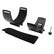 Minelab armrest kit rear stand component with mounting hardware visible