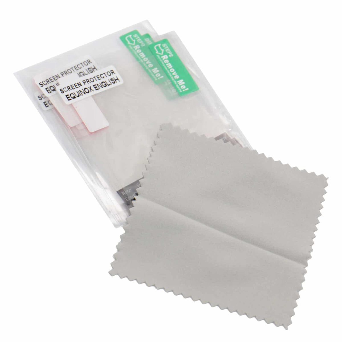 Individual Minelab Equinox screen protector with protective backing