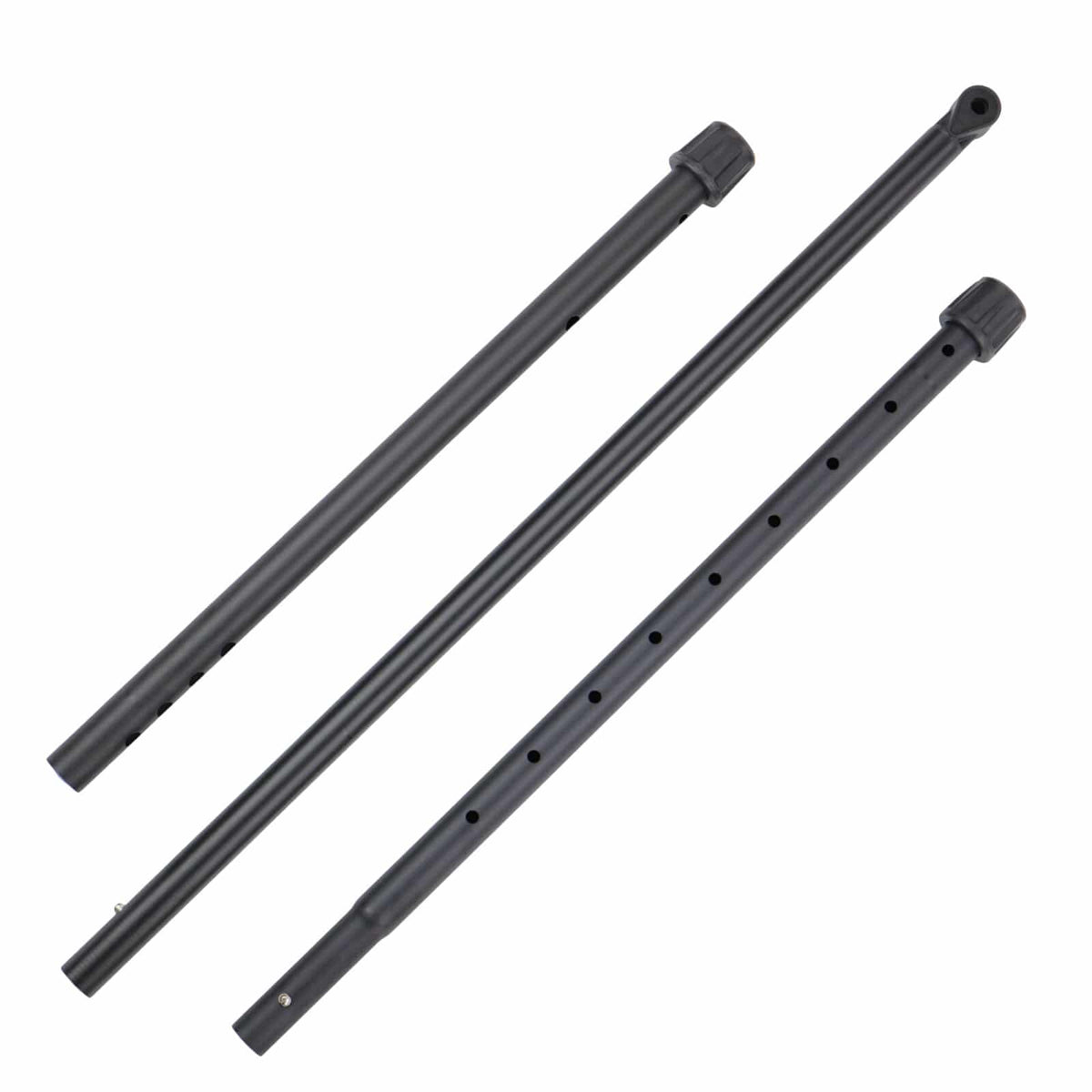 Minelab Equinox shaft kit 3011-0400 with three stem sections displayed