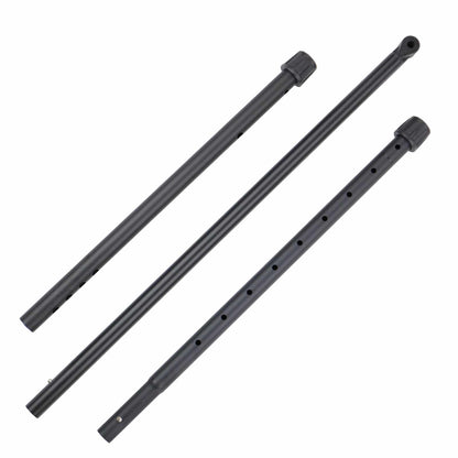 Minelab Equinox shaft kit 3011-0400 with three stem sections displayed