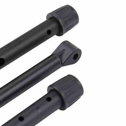 Close-up of Minelab Equinox shaft assembly connection points