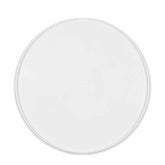 Close-up view of Minelab GPX 6000 white replacement skidplate showing mounting design