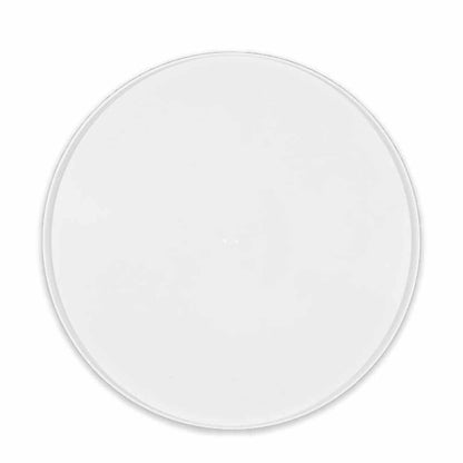 Close-up view of Minelab GPX 6000 white replacement skidplate showing mounting design