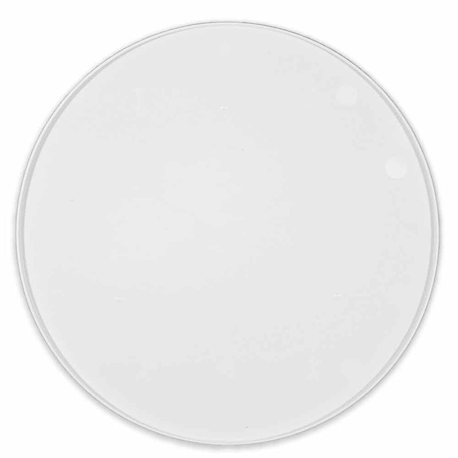 Close-up view of Minelab GPX 6000 14 inch white replacement skidplate
