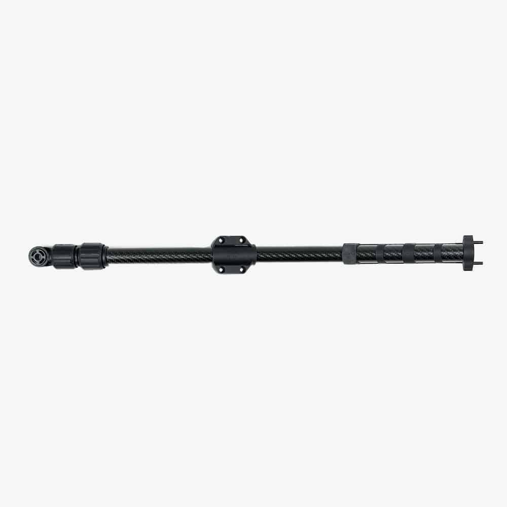 Minelab GPX 6000 shaft components and connection points detailed view
