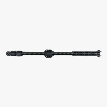Close-up view of Minelab GPX 6000 shaft adjustment mechanism and fittings