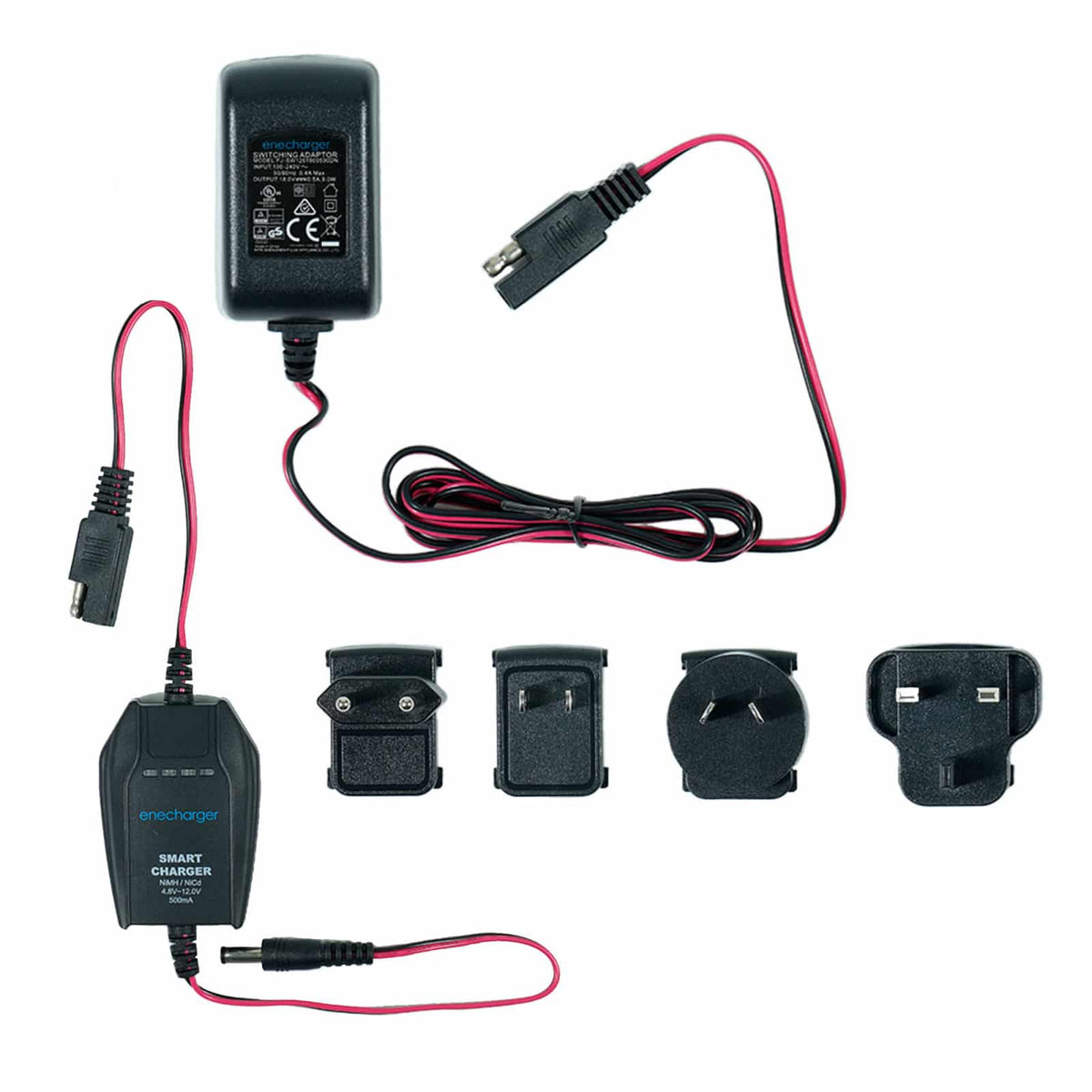 Minelab Excalibur NiCAD battery charger with LED display and power cord