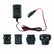 Close-up view of Minelab Excalibur charger showing LED indicator lights