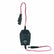 Minelab Excalibur battery charger connection ports and charging indicators