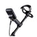 Close-up of the Minelab Equinox 900 armrest and control pod rear with the charging port