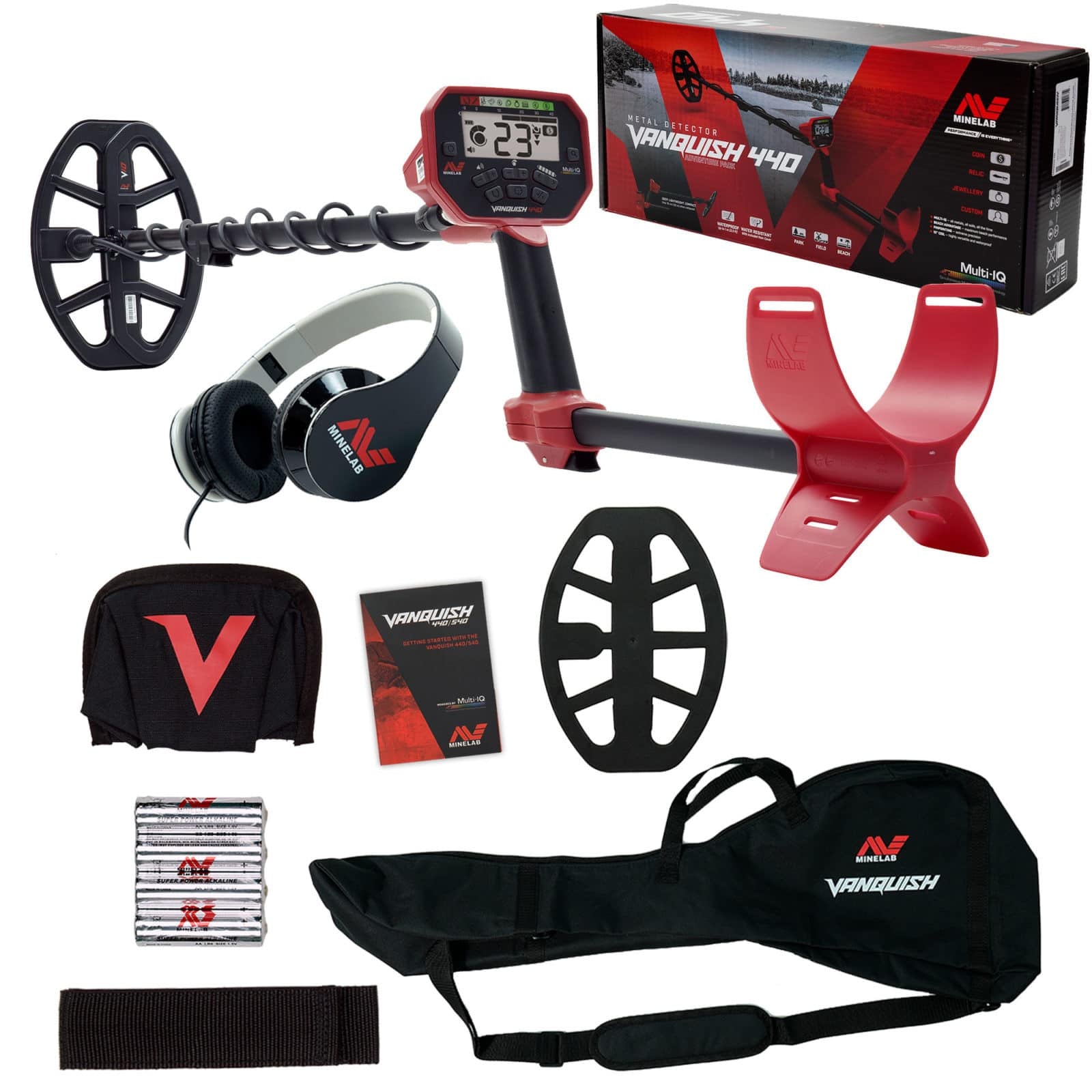 Minelab Vanquish 440 w/ Vanquish Carry Bag