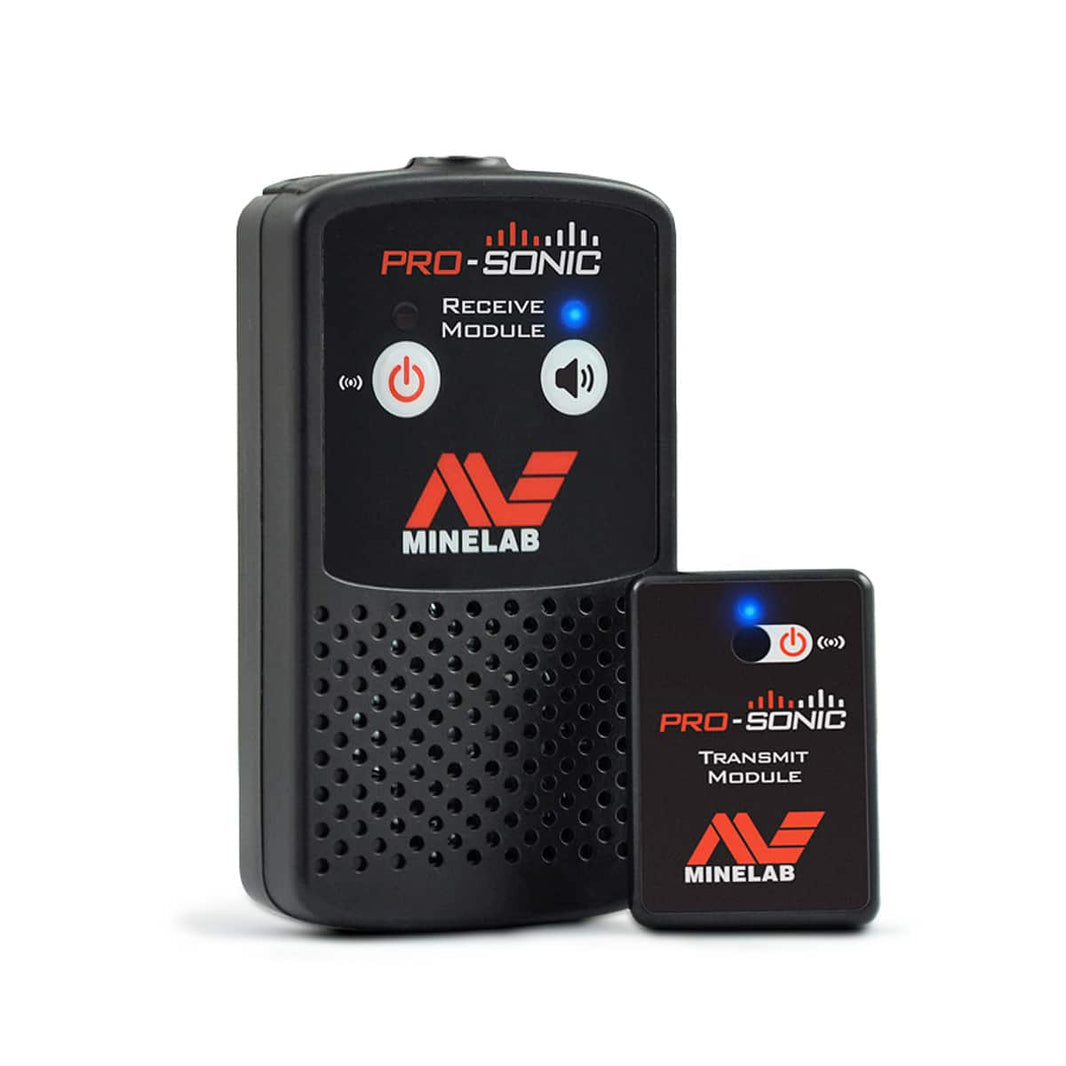 Minelab PRO-SONIC Wireless Audio System for GPX, SDC, and X-TERRA Detectors