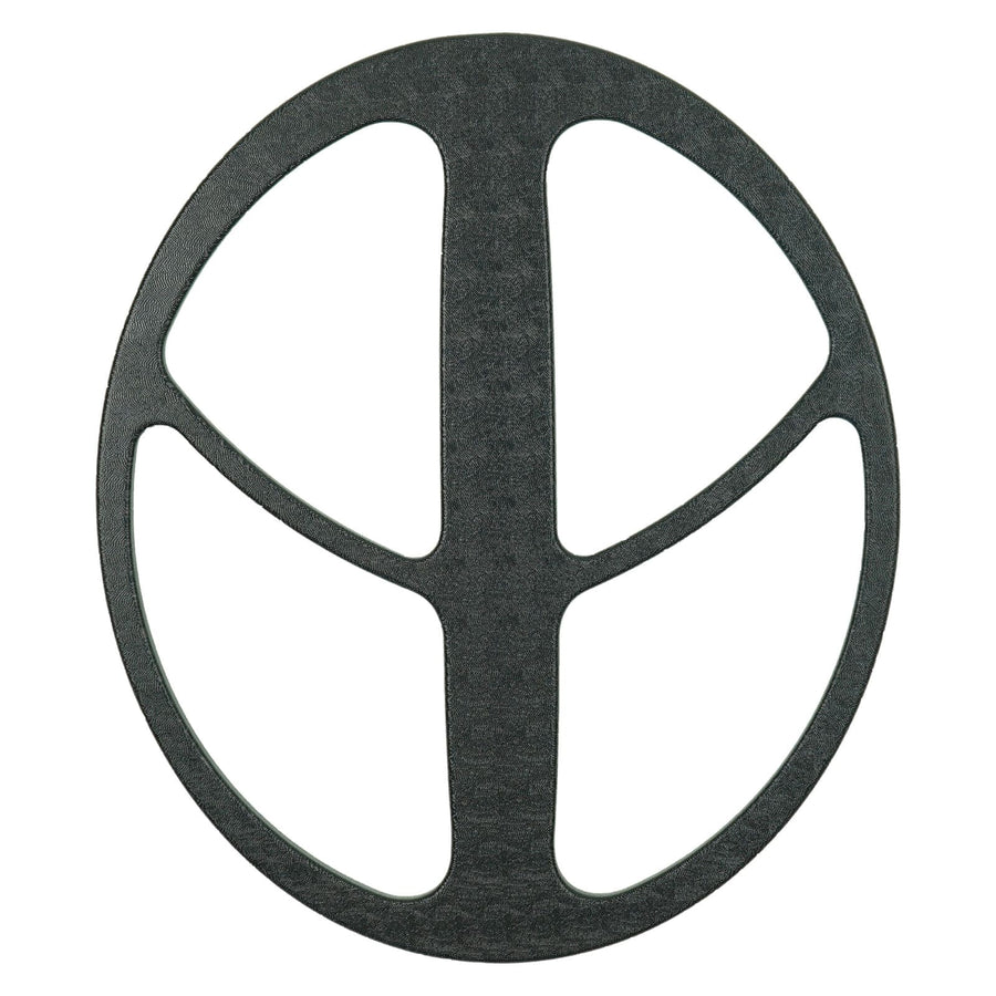 Nokta 15x17.5 inch IM45 search coil cover shown from front angle