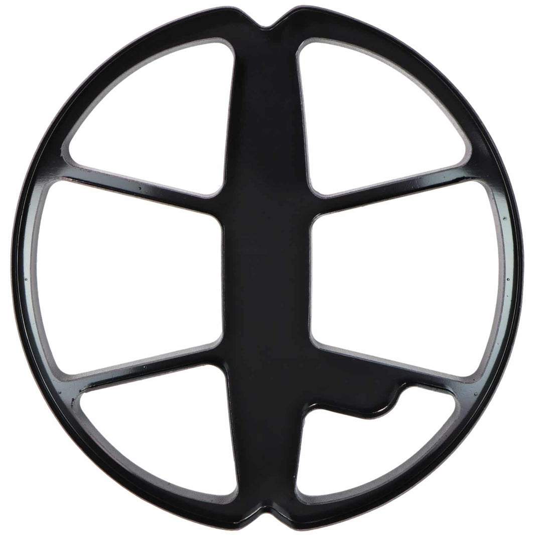 Close-up view of Nokta coil cover showing durable protective material and construction