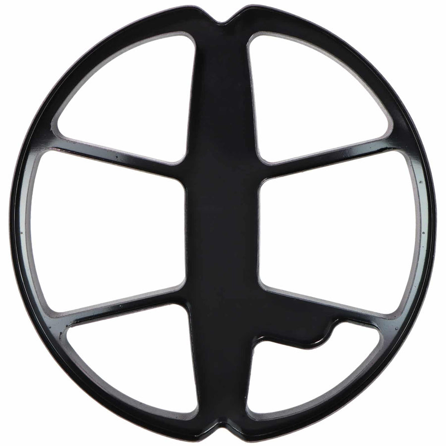 Close-up view of Nokta coil cover showing durable protective material and construction