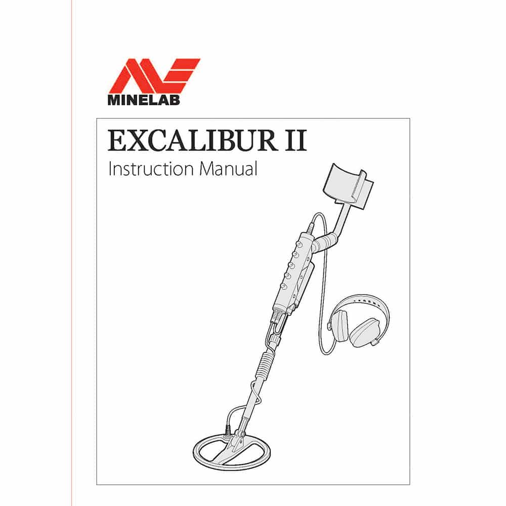 Minelab Excalibur II Instruction Manual Digital