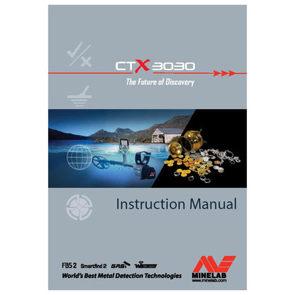 Minelab CTX 3030 Instruction Manual Digital